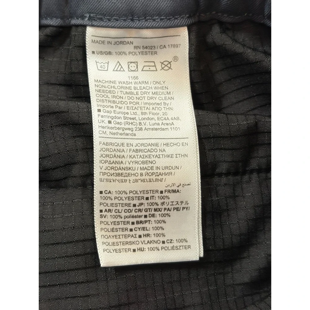 Banana Republic Core Temp Straight Leg Pants Mens 36x34 Blue Performance Chino